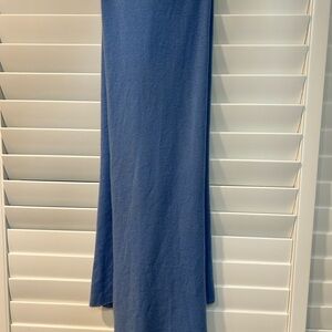 White + Warren Soft Blue Cashmere Knit